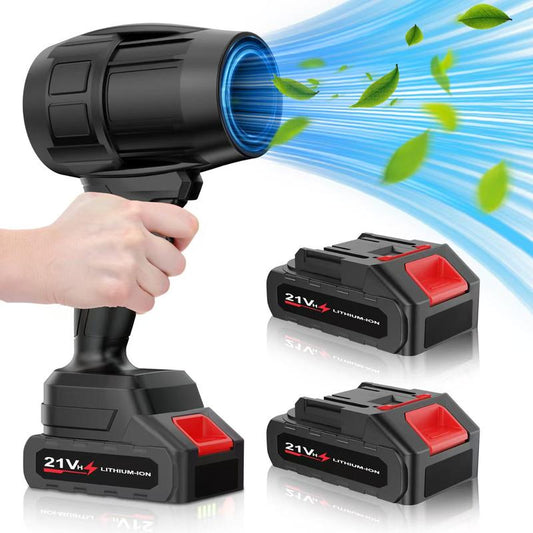 Electric Leaf Blower Cordless,Turbo Jet Blower,Handheld Leaf Blower,Leaf Blower for Lawn Care,Car Dryer,Car Cleaning,Outdoors Bbq,Leave and Dust Cleaning,Air Duster,Springtok,Gift for Men