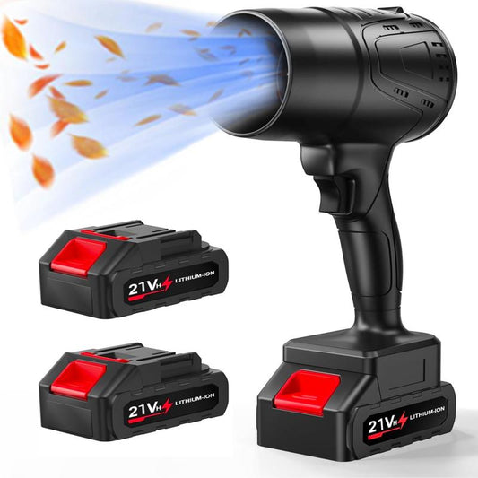 Electric Leaf Blower Cordless,Turbo Jet Blower,Handheld Leaf Blower,Leaf Blower for Lawn Care,Car Dryer,Car Cleaning,Outdoors Bbq,Leave and Dust Cleaning,Air Duster,Springtok,Gift for Men